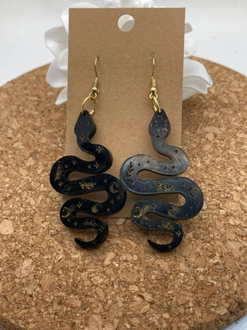 229 Snake Earrings