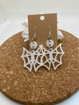 159 Spider Web Earrings