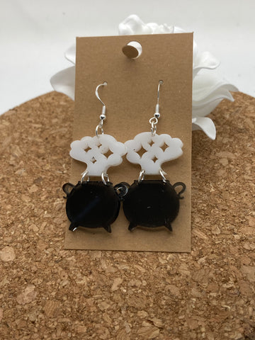 180 Cauldron Earrings