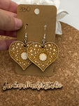 330 Hearts in Hearts Dangle Earrings