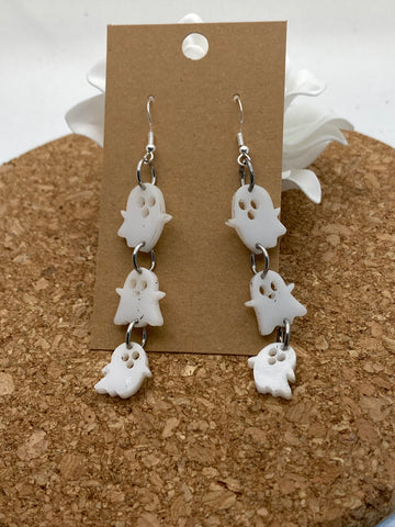 163 Ghost Dangle Earrings