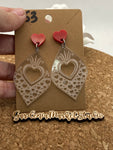 453 Bohemian Heart Dangle