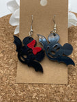 D156 Mouse Bat Earrings - Freakin Bats Earrings