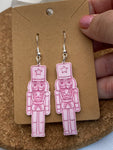 223 Nutcracker Soldier Dangle Earrings