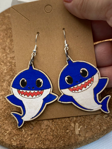 202 Baby Sharks Earrings