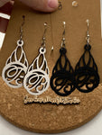 013 Elegant Monogram Dangles