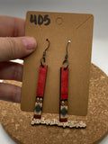 405 Boho Tribal Bar Dangle Earrings