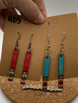 405 Boho Tribal Bar Dangle Earrings