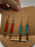 405 Boho Tribal Bar Dangle Earrings