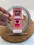 Tumbler Topper Tag - Love Latte