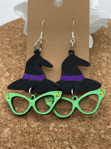 152 Witch Glasses Earrings