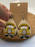 143 3D School Bus Dangle