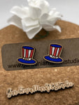 29 Patriotic Hat Studs