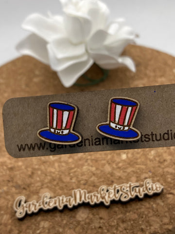 29 Patriotic Hat Studs