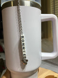 Tumbler Straw Charm - Name and Charm