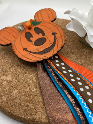 Bag Tag - Pumpkin Mickey