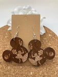 D446 Cinderella in Ear form Dangle Earrings