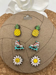 110 Summer Post Earring Bundle