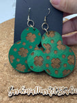 Mouse Clover Dangle Earrings