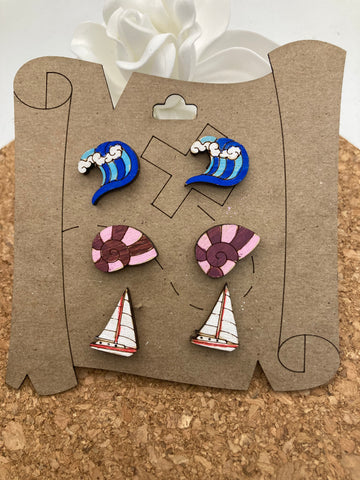 97 Beach Post Earring Bundle