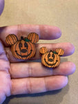 D044 Magical Mouse Pumpkin Earrings