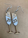 298 - 2023 Champagne Glass Dangles