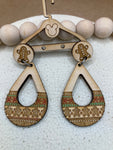 255 Gingerbread Sweater Dangle Earrings