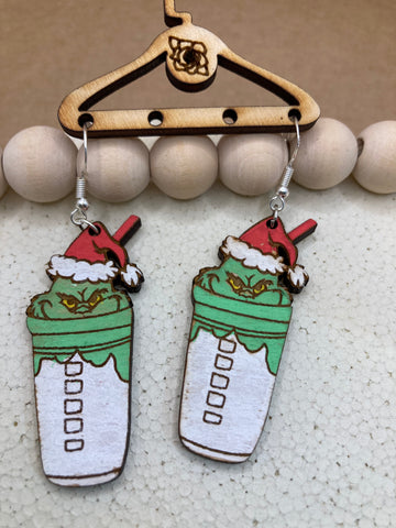 D307 - Grinch Drink 1 Dangle