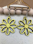 243 - Yellow Daisy Dangles