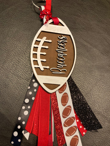 Football Bag Tag - Personalized