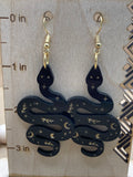 229 - Mystic Snake Dangle Earrings